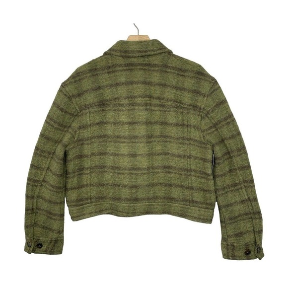 Wilfred Free Ganna Autumn Shirt Jacket Womens Size M Agnes Green Moss $198 NWT - Picture 16 of 16